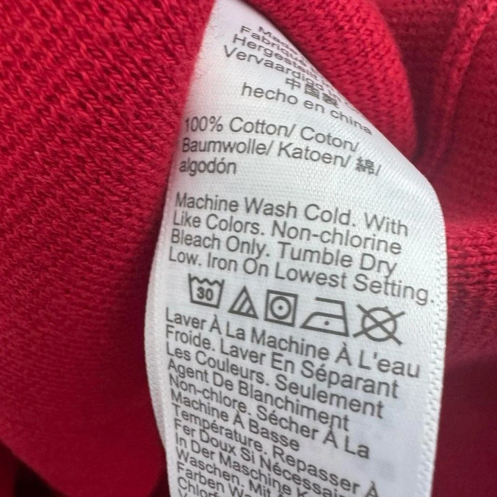 J. Crew Women's Red Patchpocket Button-Up
